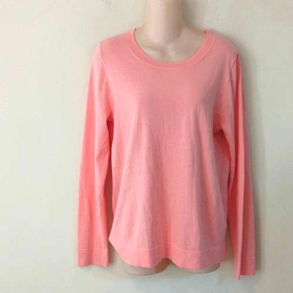 J. Crew Teddie Crew Neck Sweater M